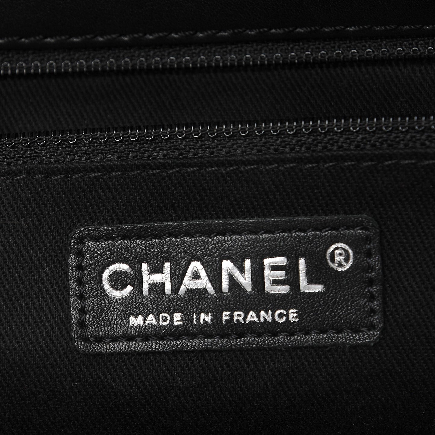 Calfskin Quilted In The Business North South Tote Black