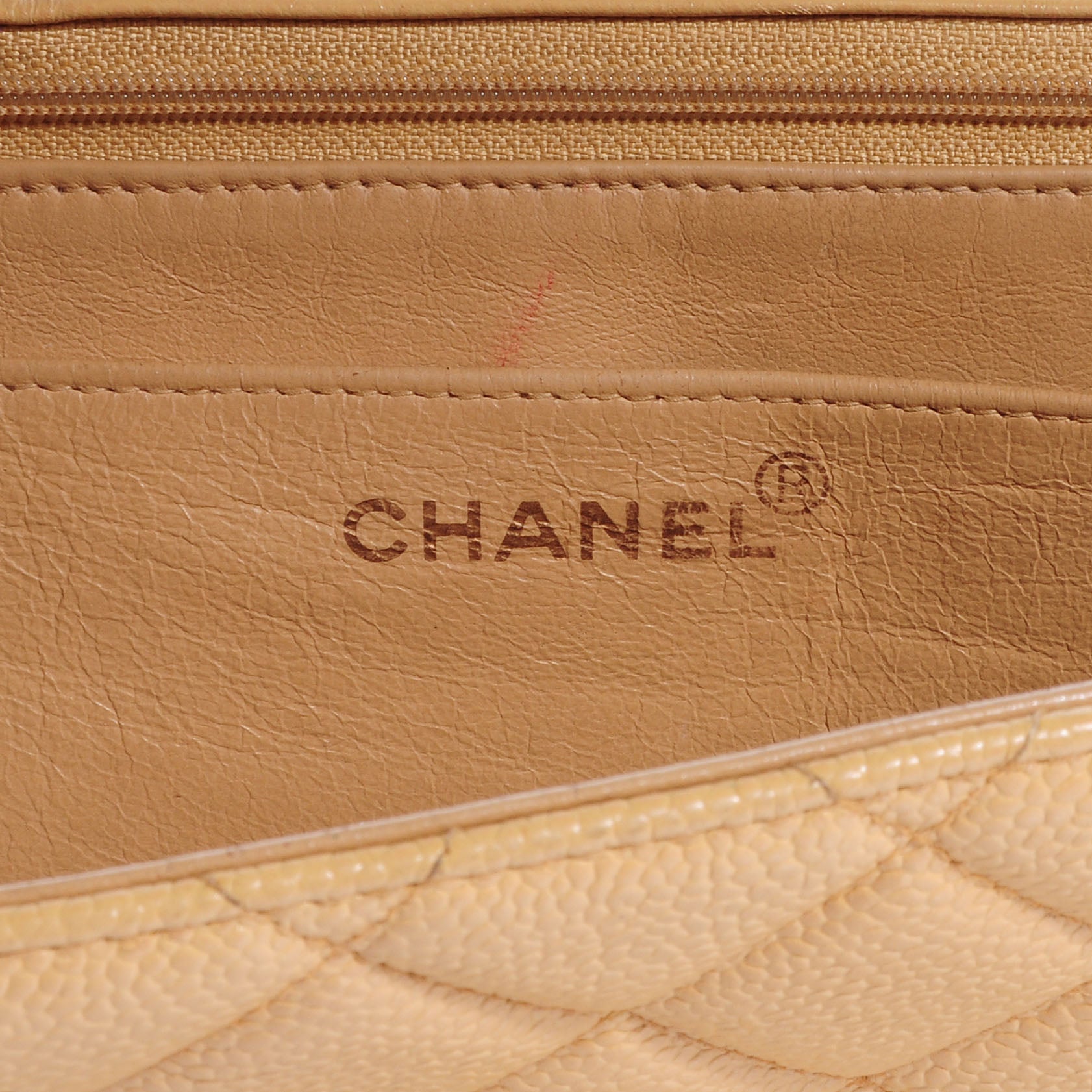 Chanel Caviar Jumbo Flap Beige 6 of 7