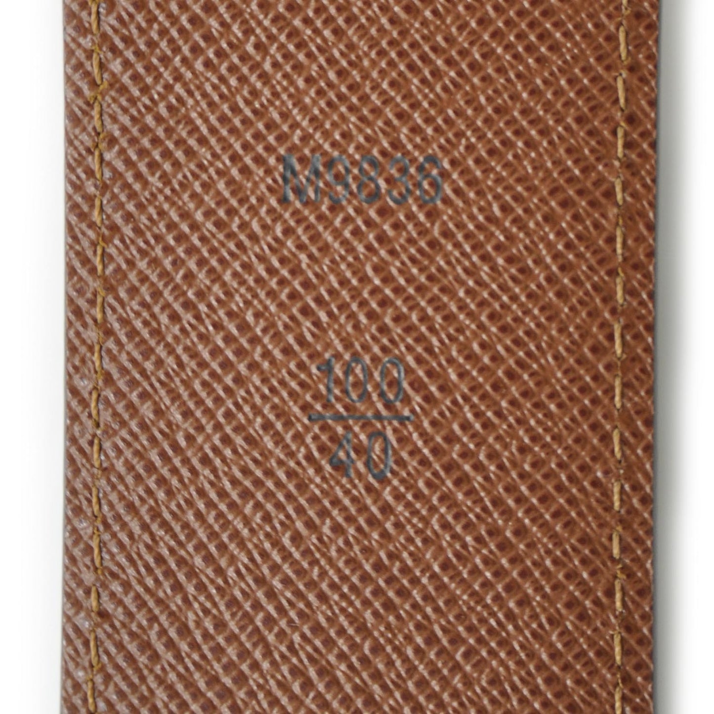 Monogram Pochette Duo Belt 100 40