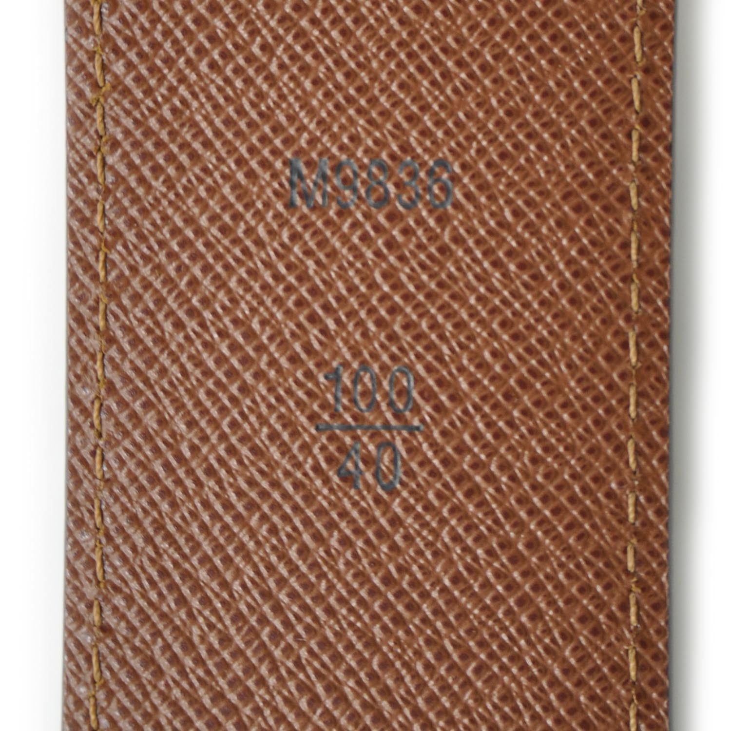 Louis Vuitton Monogram Pochette Duo Belt 100 40 4 of 6