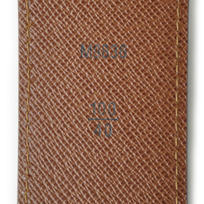 Louis Vuitton Monogram Pochette Duo Belt 100 40 4 of 6