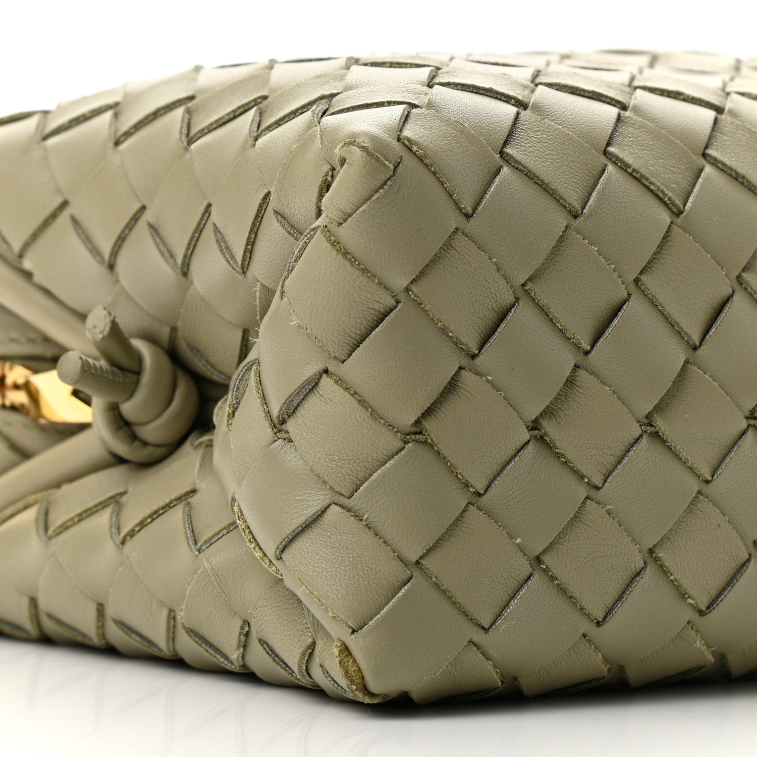 Bottega Veneta Nappa Intrecciato Small Loop Camera Bag Travertine 8 of 9
