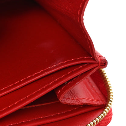 Louis Vuitton Vernis Zippy Coin Purse Pomme D'Amour 7 of 7