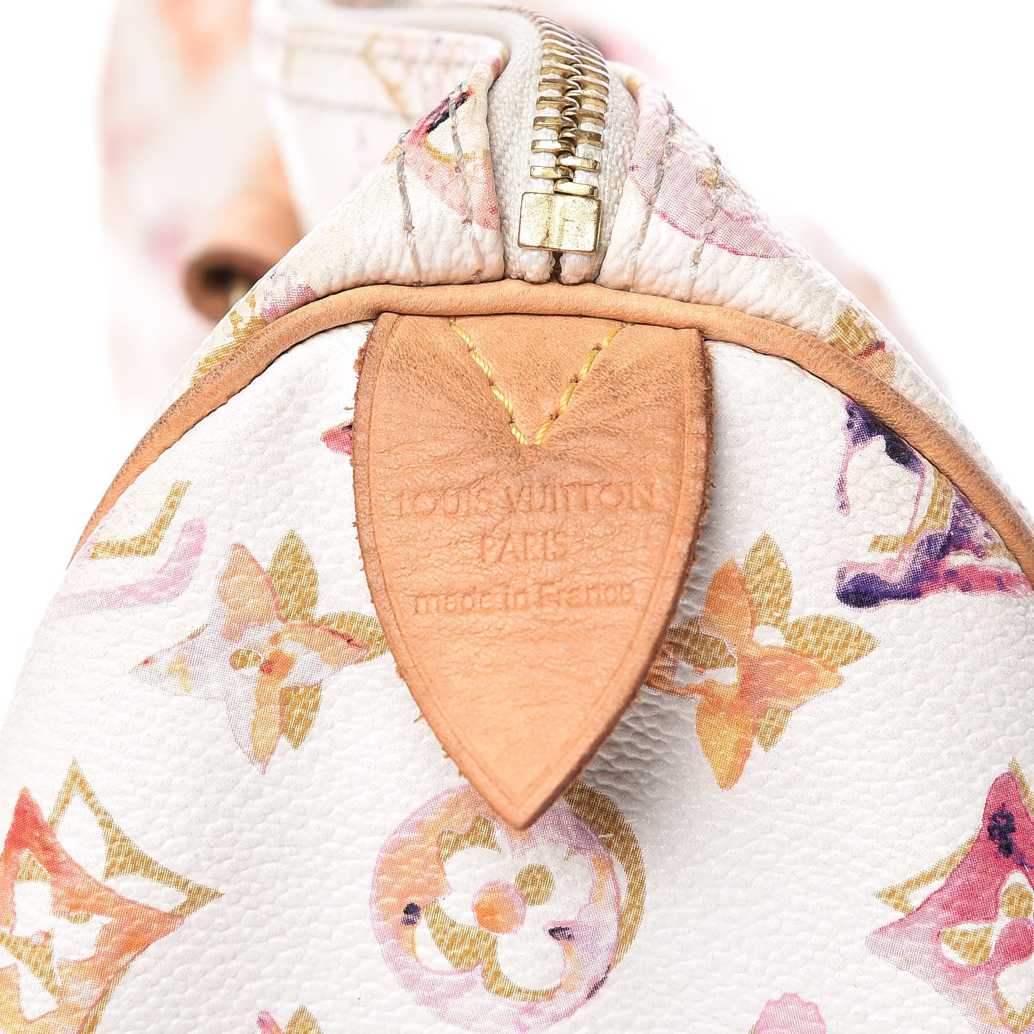 Louis Vuitton Watercolor Aquarelle Speedy 35 White 6 of 24