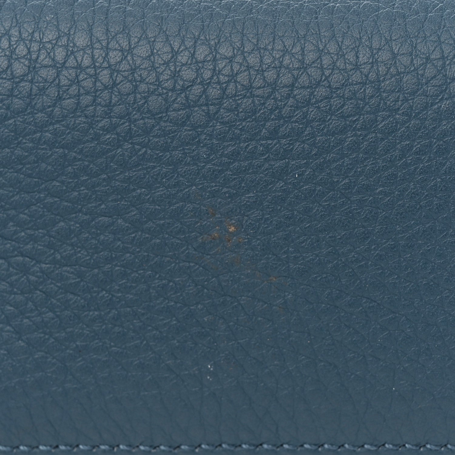 Loro Piana Grained Calfskin L19 Extra Pocket Pouch Cloud Sky 14 of 15