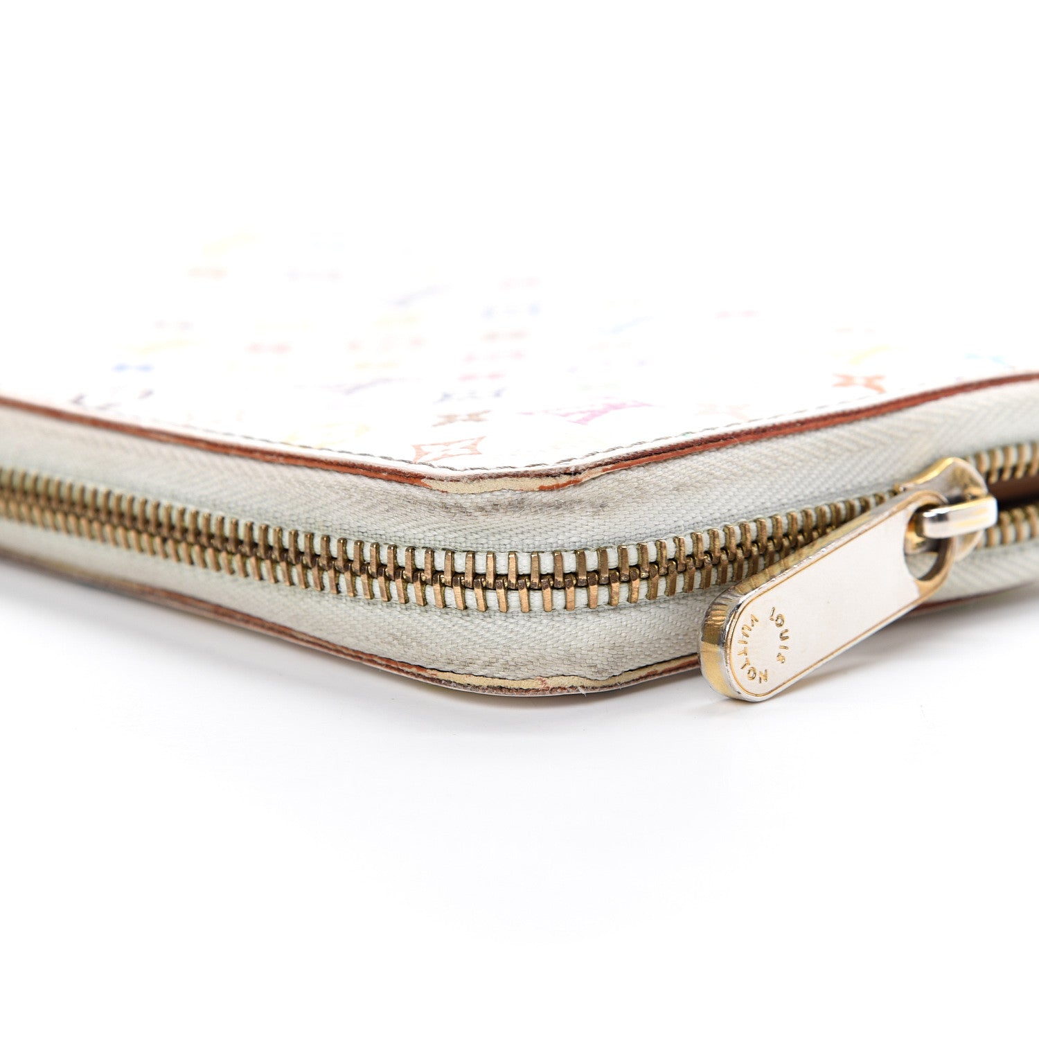 Louis Vuitton Monogram Multicolor Zippy Wallet White 14 of 20