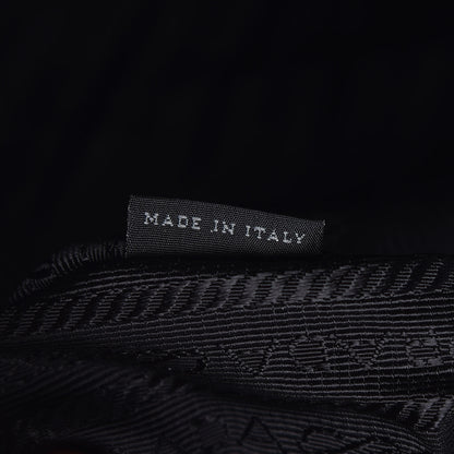 Prada Tessuto Nylon Flat Messenger Bag Black 7 of 11