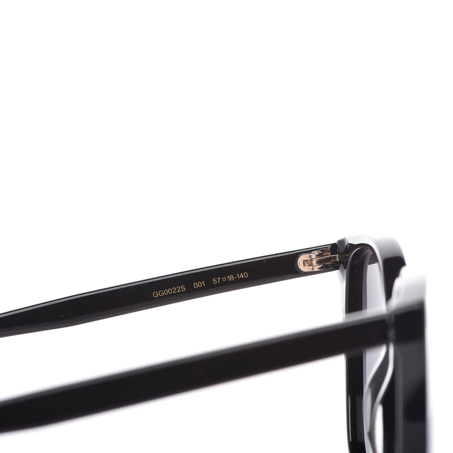 Gucci Acetate GG Sunglasses GG0022S Black 6 of 7