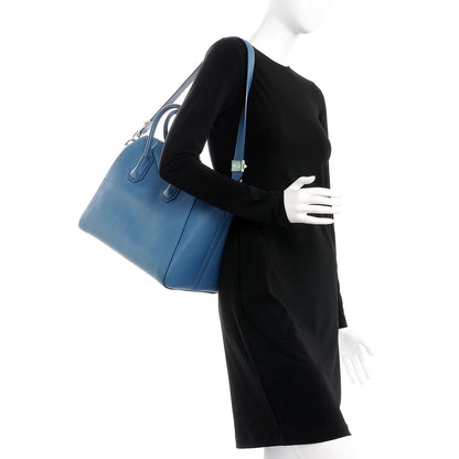 Givenchy Sugar Goatskin Medium Antigona Medium Blue 2 of 13