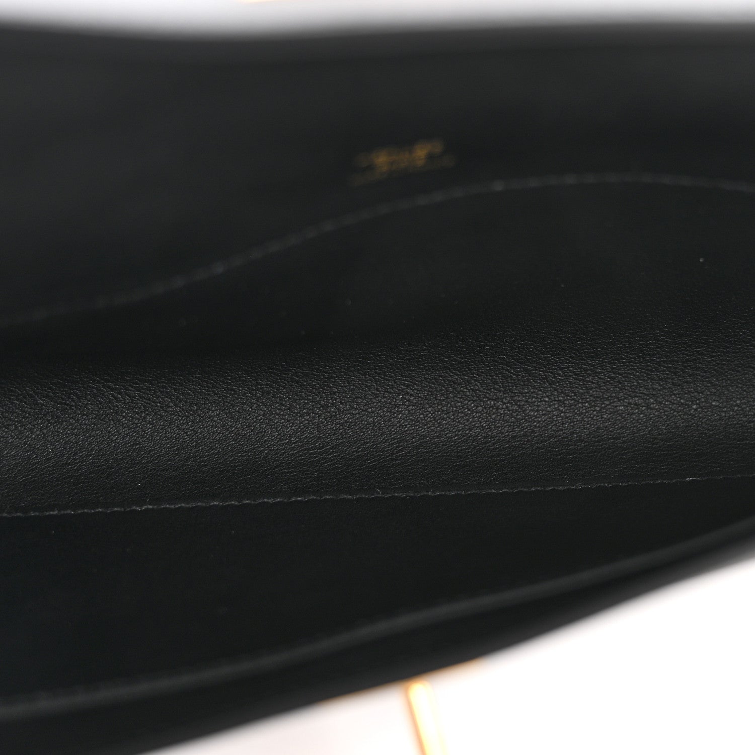 Hermes Swift Kelly Cut Clutch Pochette Black 5 of 7