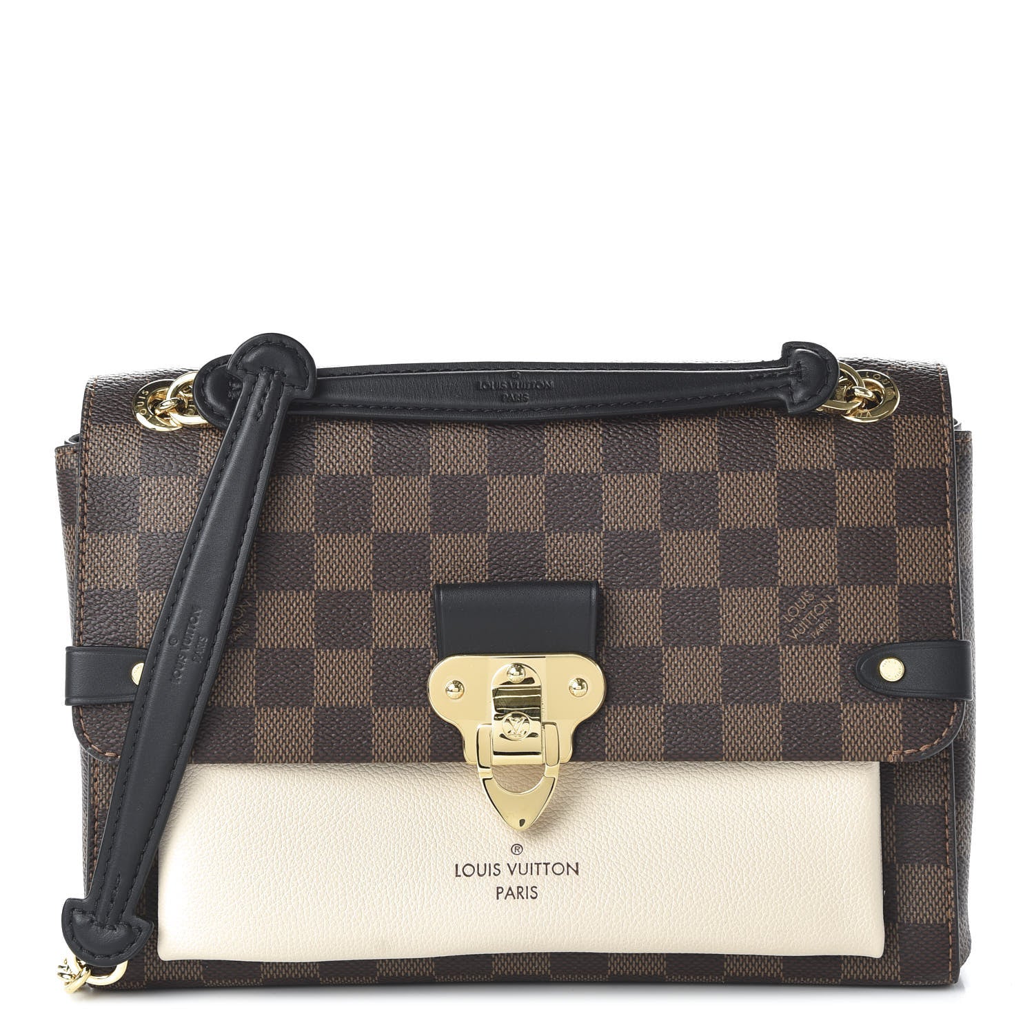 Louis Vuitton Damier Ebene Vavin PM Creme 1 of 9
