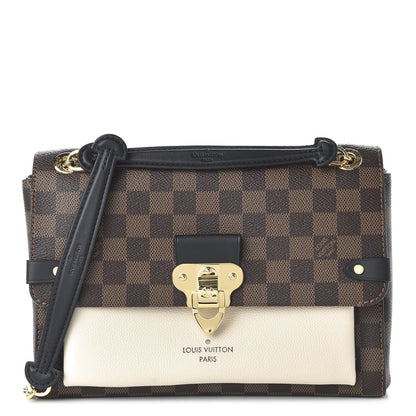 Louis Vuitton Damier Ebene Vavin PM Creme 1 of 9