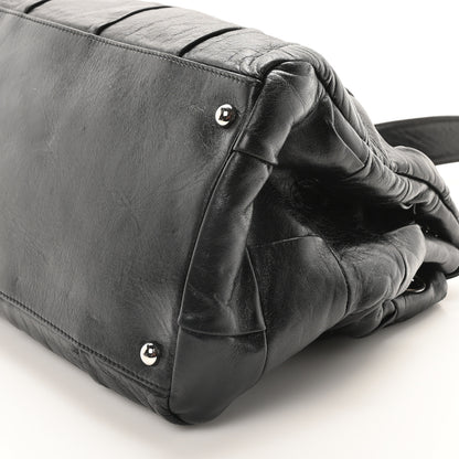 Chanel Lambskin Igloo Shoulder Bag Black 10 of 10