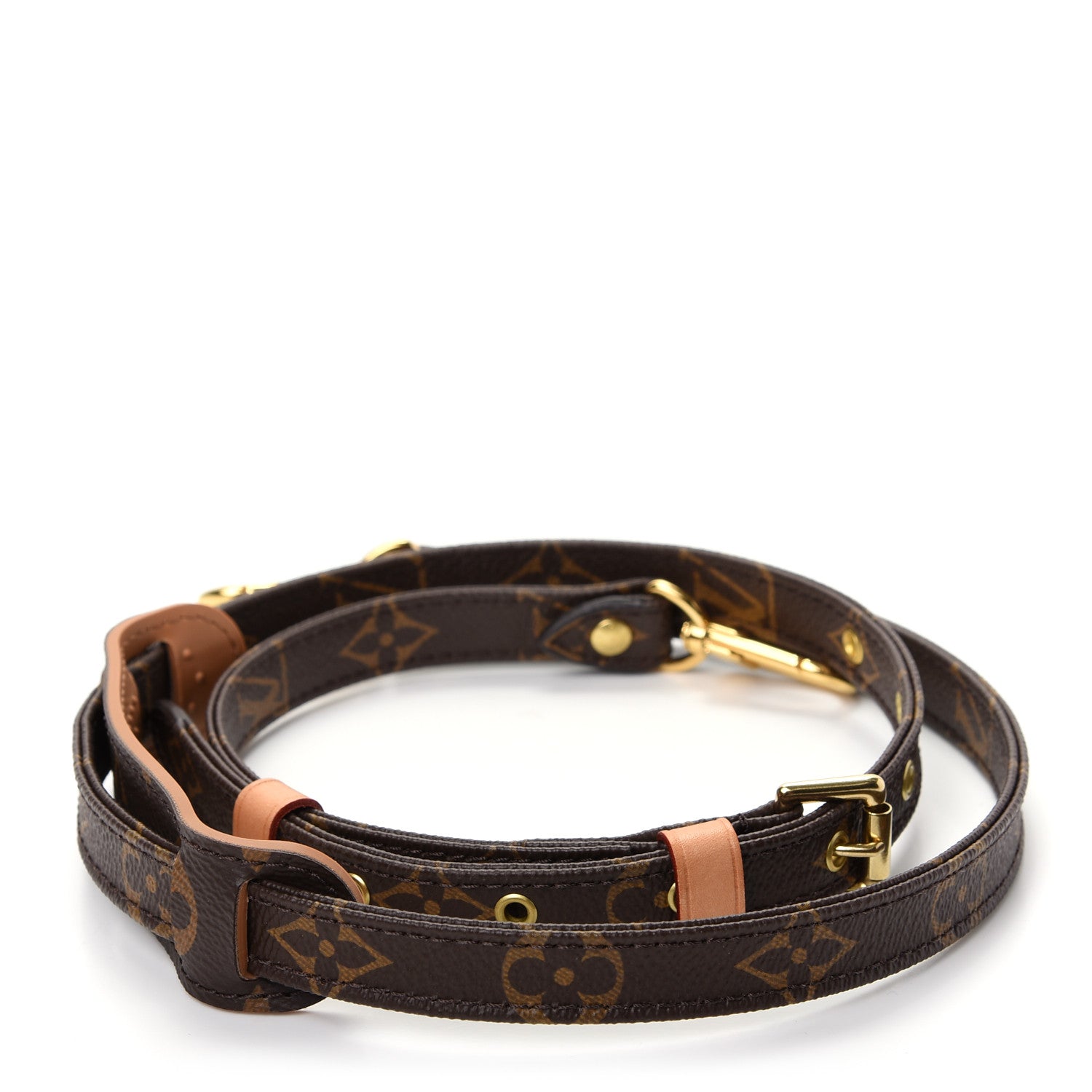 Louis Vuitton Monogram 16mm Adjustable Shoulder Strap 2 of 5