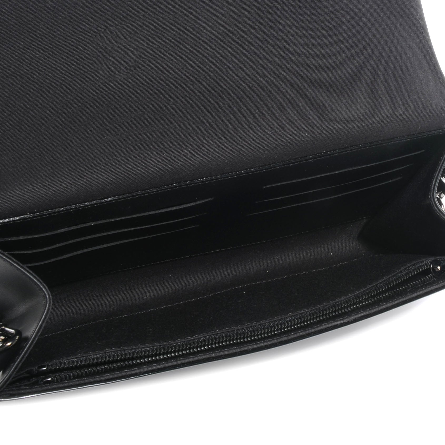 Louis Vuitton Vernis Rossmore MM Noir Magnetique 5 of 7