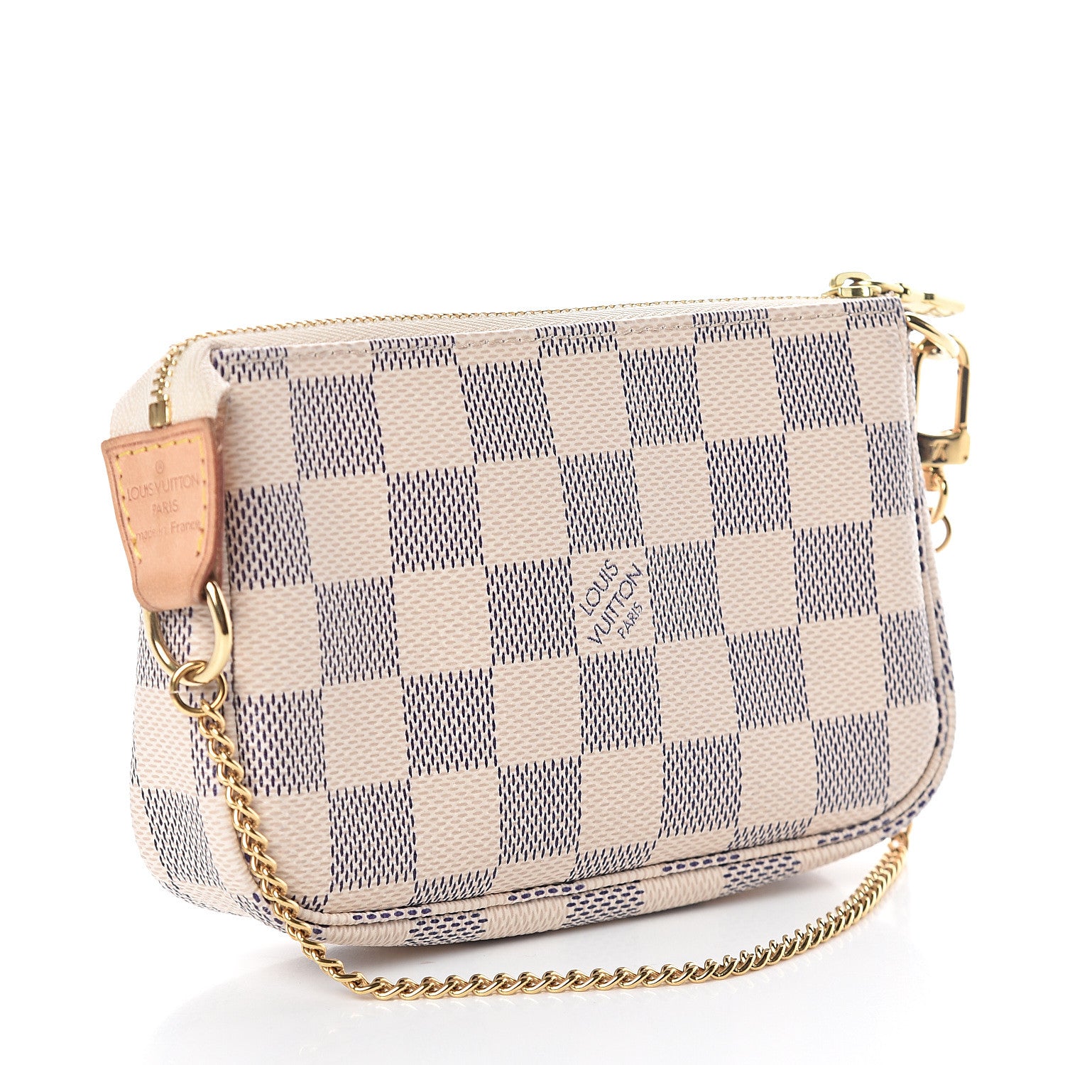Louis Vuitton Damier Azur Mini Pochette Accessories 2 of 6