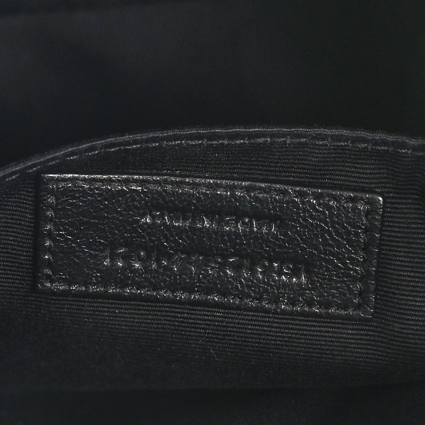 Calfskin Matelasse Monogram Lou Camera Bag Black