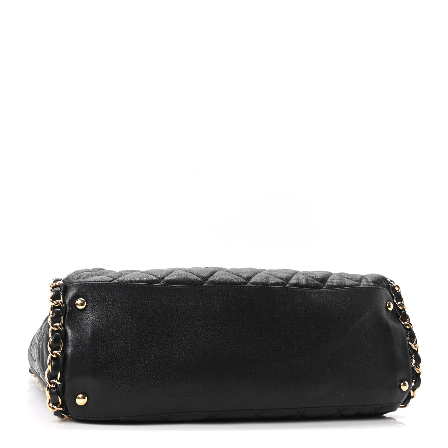 Chanel Calfskin Quilted Medium Chain Me Hobo Black 4 of 10