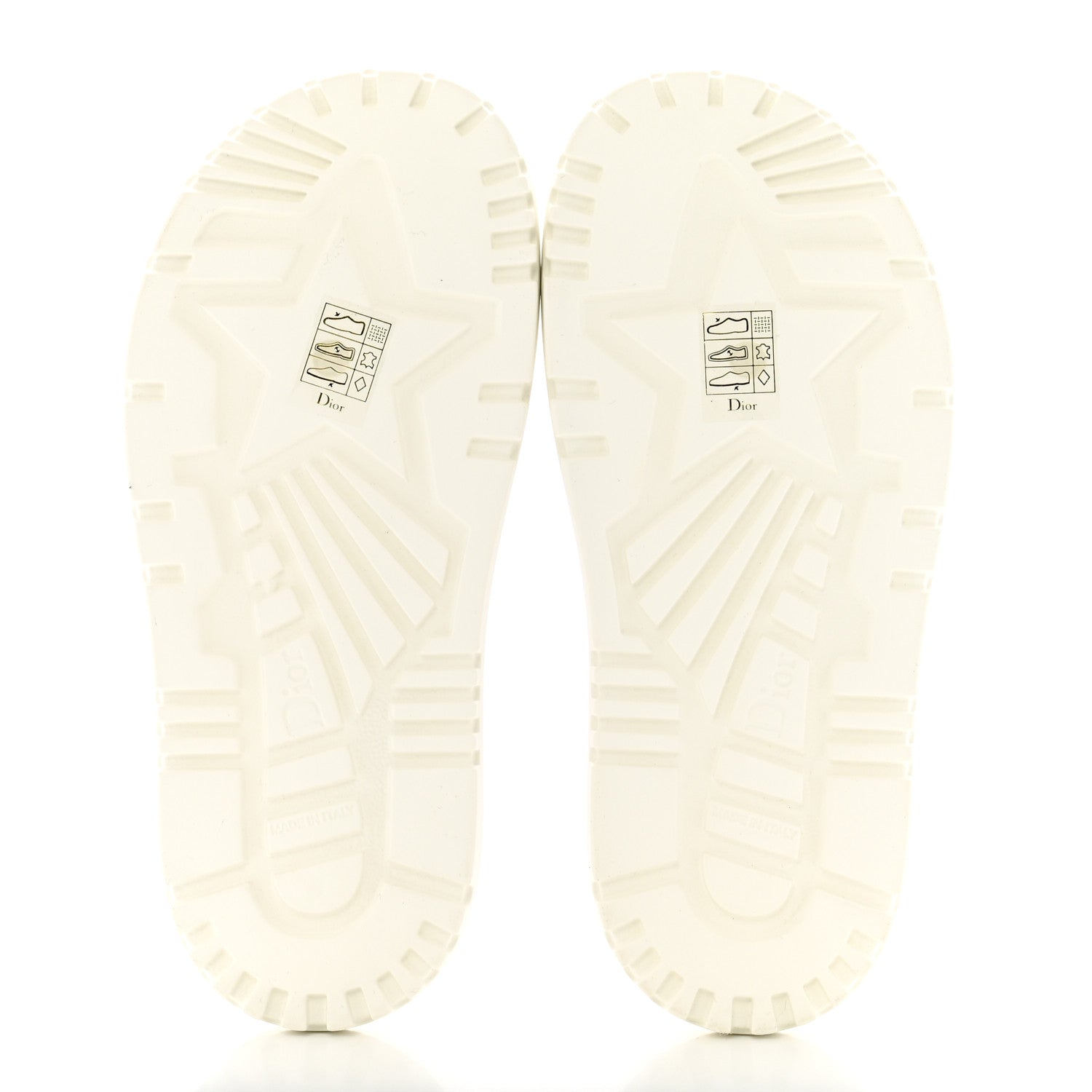 Christian Dior Canvas D-Constellation Embroidered Dway 10mm Slide Sandals 35 White Multicolor 6 of 10