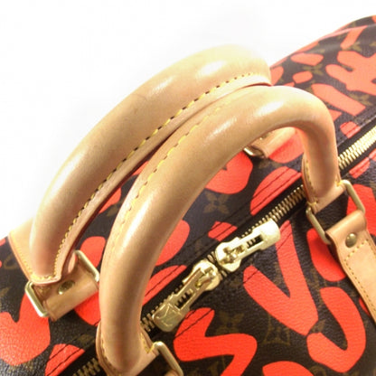 Louis Vuitton Monogram Graffiti Keepall 50 Orange 6 of 9