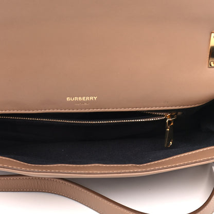 Burberry Lambskin Quilted Medium Lola Bag Camel 7 of 11