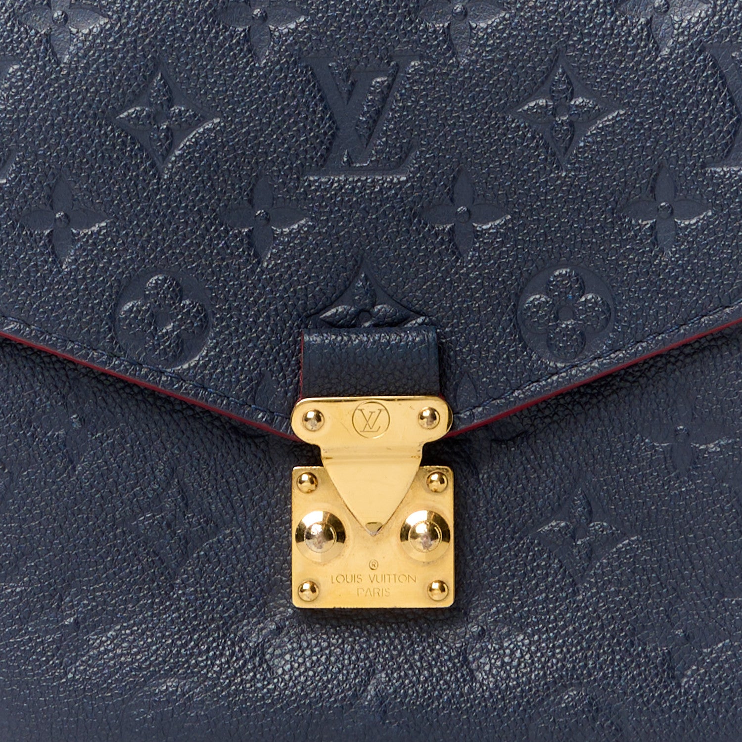 Louis Vuitton Empreinte Pochette Metis Marine Rouge 12 of 17