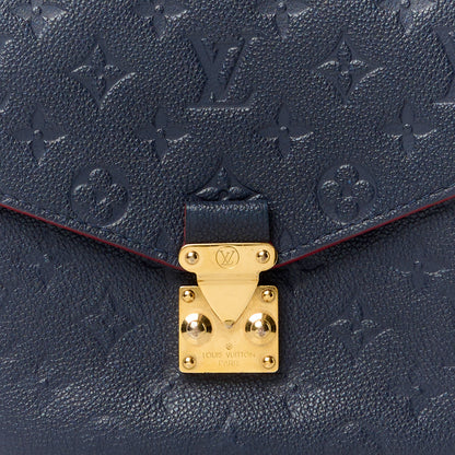 Louis Vuitton Empreinte Pochette Metis Marine Rouge 12 of 17