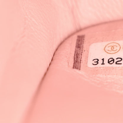 Chanel Caviar Quilted Medium Double Flap Light Pink 7 of 10