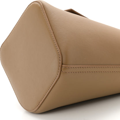 Loewe Smooth Calfskin Mini Pebble Bucket Bag Oak 9 of 9