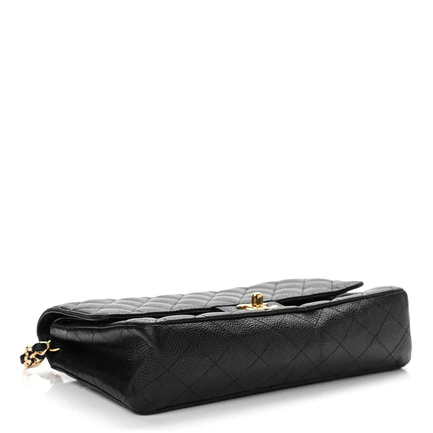 Chanel Caviar Quilted Medium Double Flap Black 4 of 15