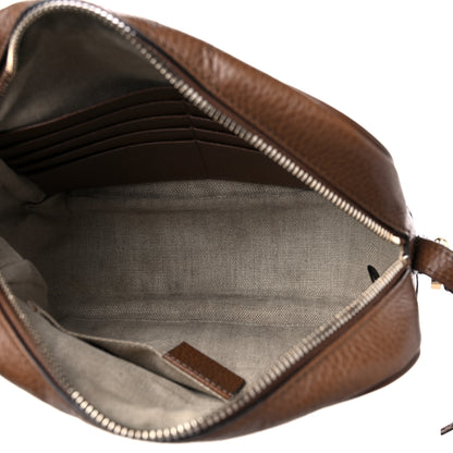 Gucci Monogram Mini Bree Messenger Bag Beige Tabacco 5 of 15