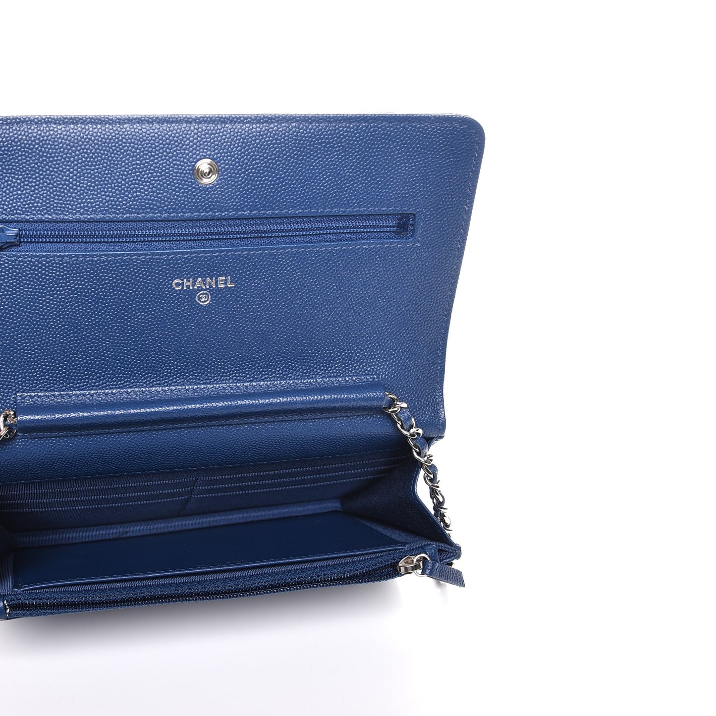 Caviar Chevron Wallet On Chain WOC Navy