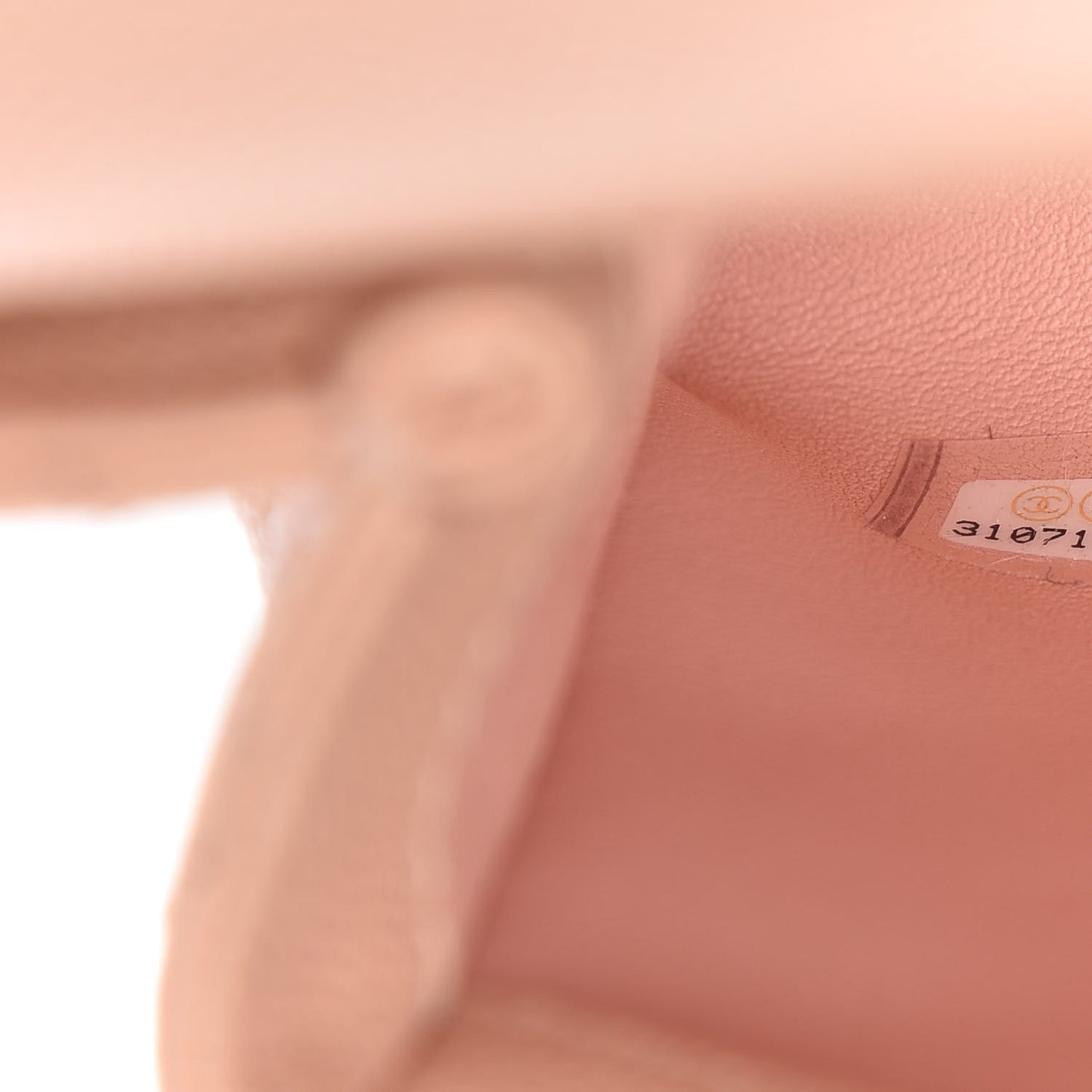 Caviar Quilted Mini Coco Handle Flap Light Pink