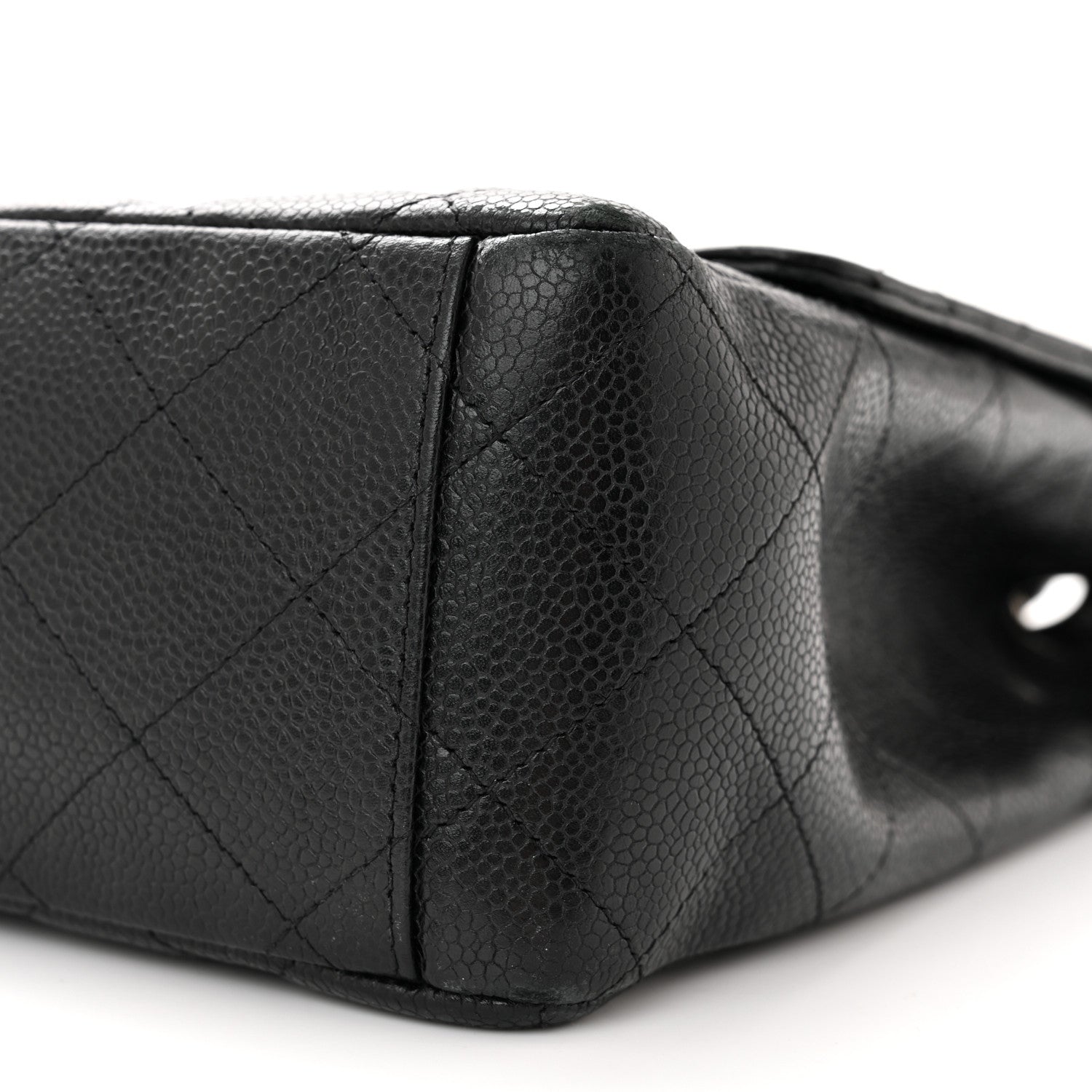 Chanel Caviar Quilted Maxi Single Flap Black 10 of 15