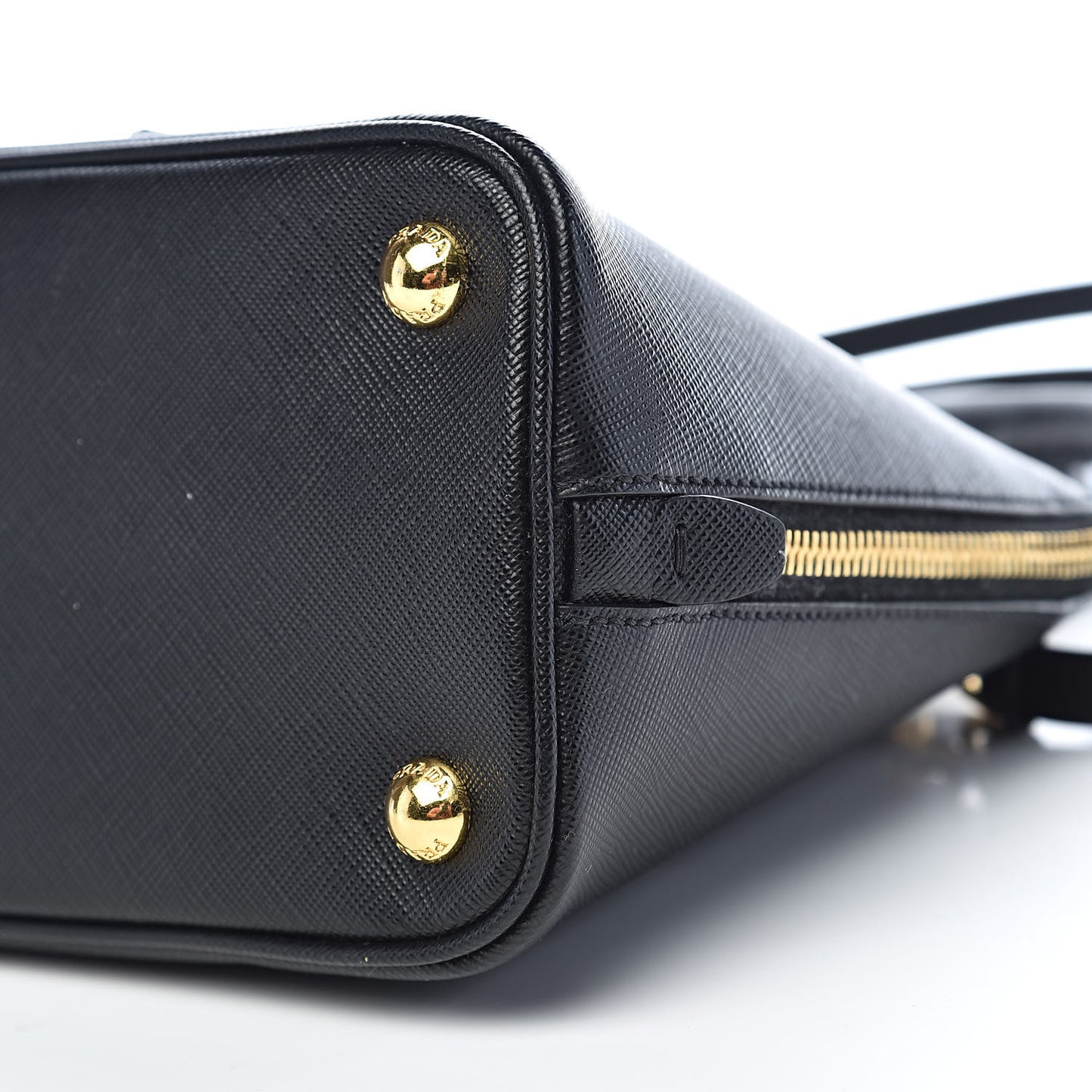 Saffiano Lux Small Promenade Tote Black