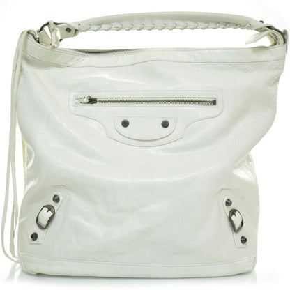 Balenciaga Chevre Day Hobo White 1 of 8