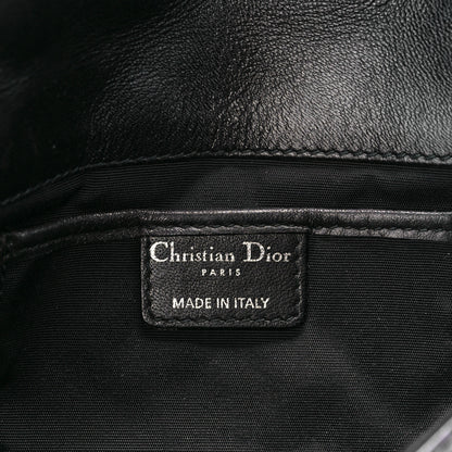 Christian Dior Lambskin Cannage Lady Dior Convertible Clutch Black 6 of 11