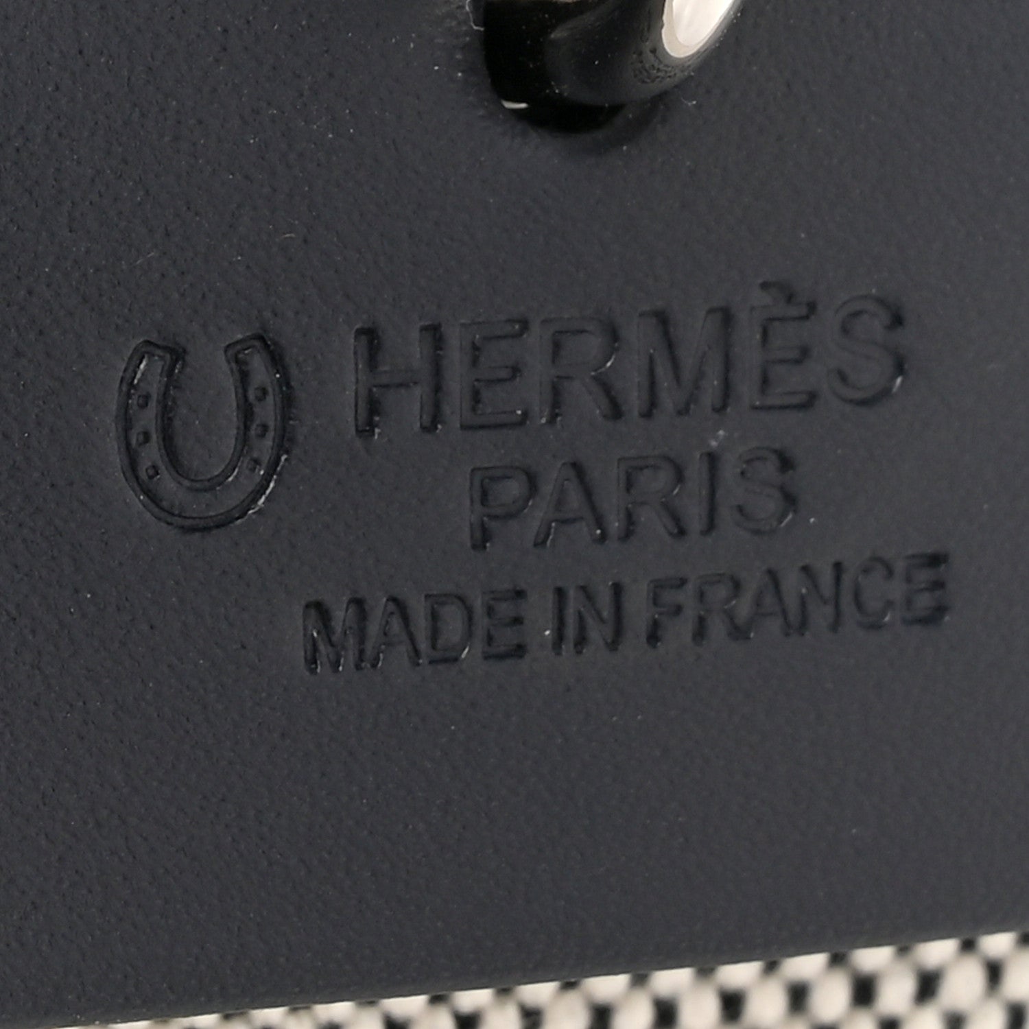 Hermes Vache Hunter Toile H Brides de Gala Herbag Zip Retourne 31 PM Bleu De France Ecru Black 7 of 12