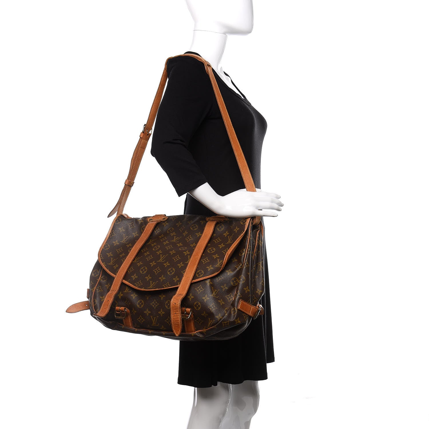 Louis Vuitton Monogram Saumur 43 1 of 9