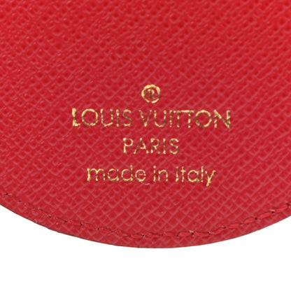 Louis Vuitton Denim Damier Monogram Patchwork Bag Charm Key Holder 3 of 5