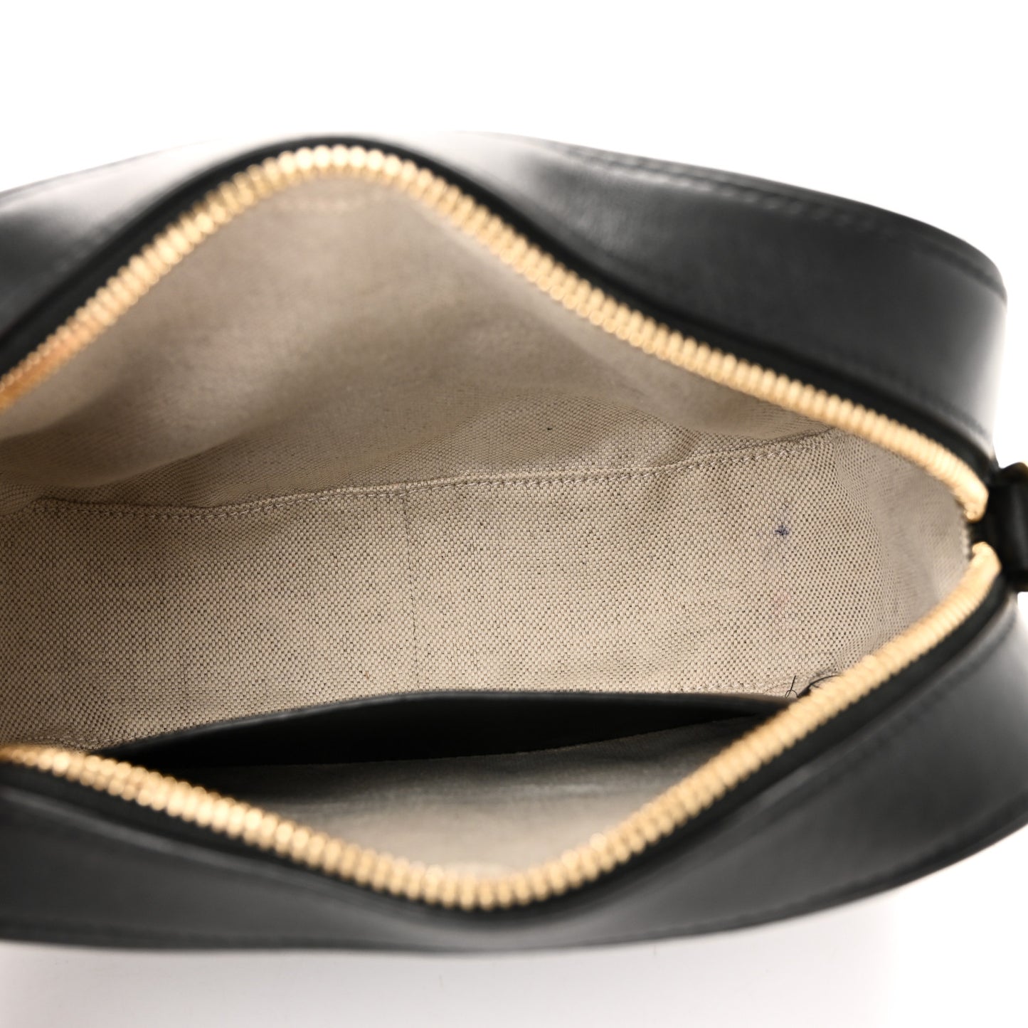 Calfskin GG Matelasse Shoulder Bag Black Natural