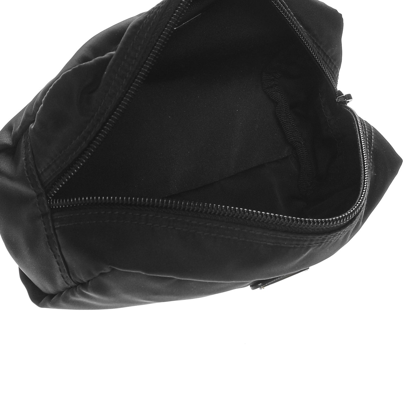 Nylon Vela Cosmetic Pouch Black
