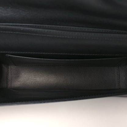 Valentino Garavani Calfskin Vlogo Loco Shoulder Bag Black 5 of 8