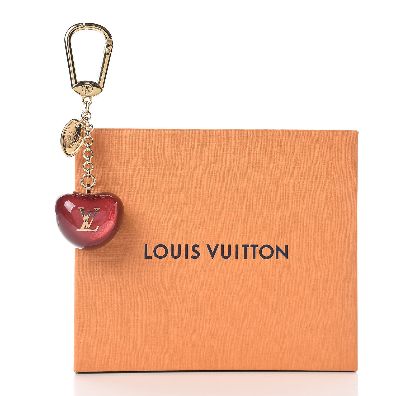 Louis Vuitton Pomme Bag Charm Key Holder Pomme D'Amour 3 of 3