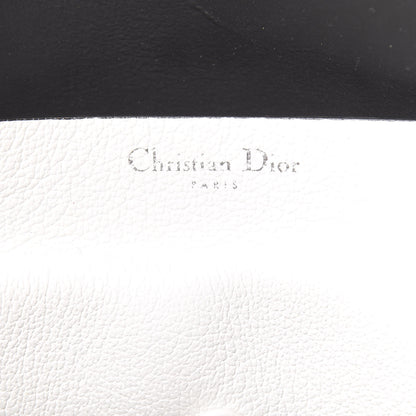 Christian Dior Calfskin Perforated Cannage Dioriva Tote White 6 of 13