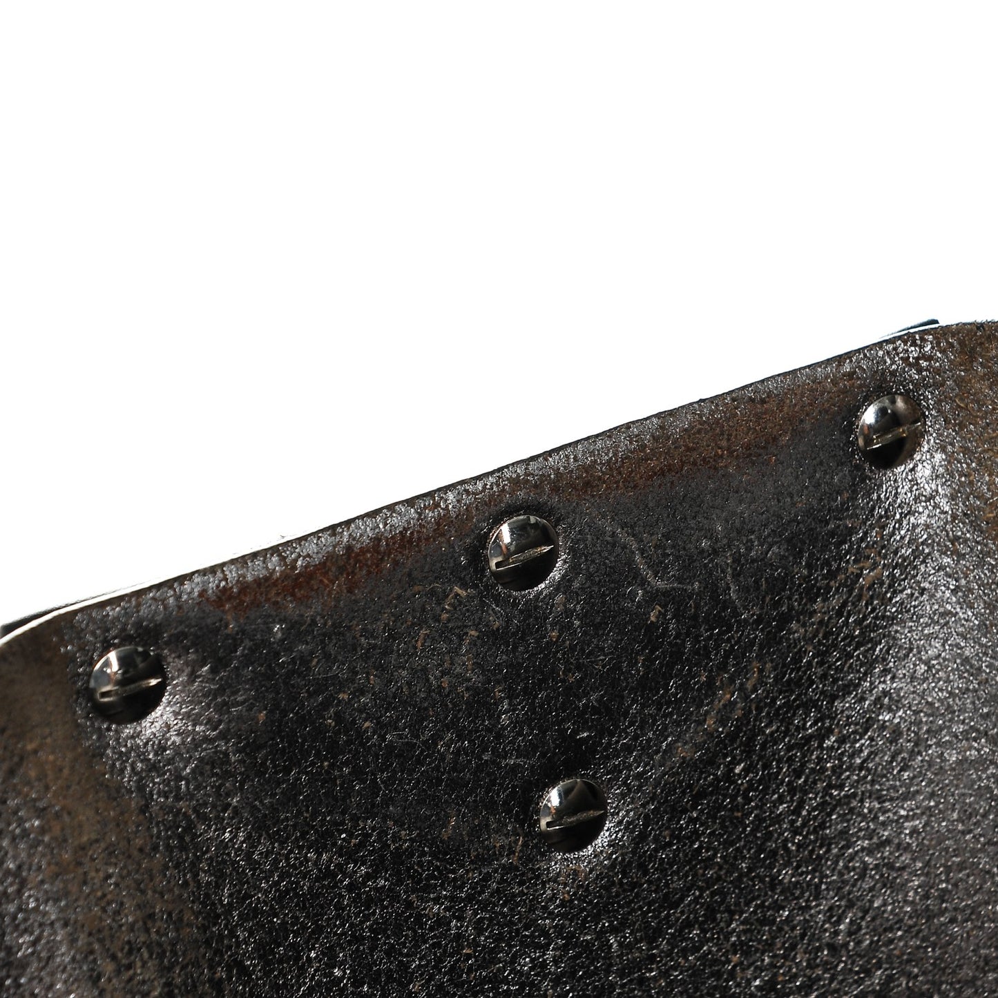 Shiny Grained Calfskin Large Antigona Tote Black