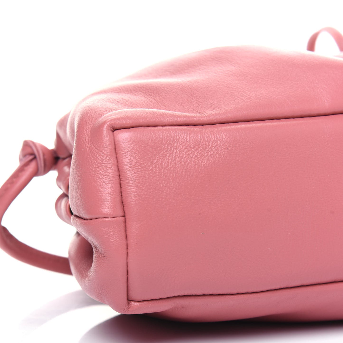 Lambskin Mini Cloud Clutch Blush