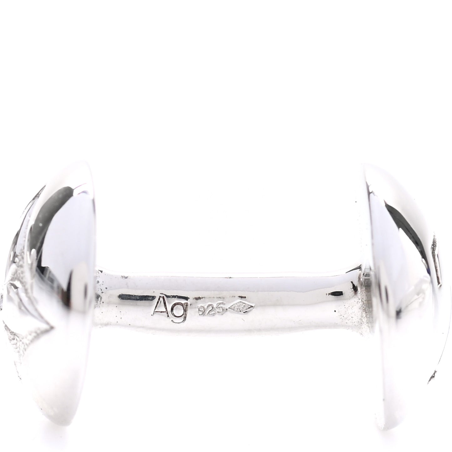 Sterling Silver Monogram Cufflinks