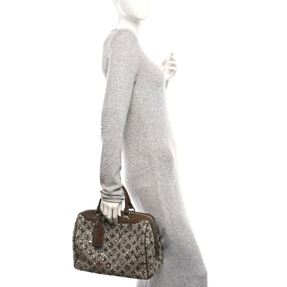 Louis Vuitton Sequin Monogram Sunshine Express Speedy Kaki 2 of 9