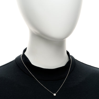 Tiffany Platinum Diamond Soleste Pendant Necklace 2 of 5